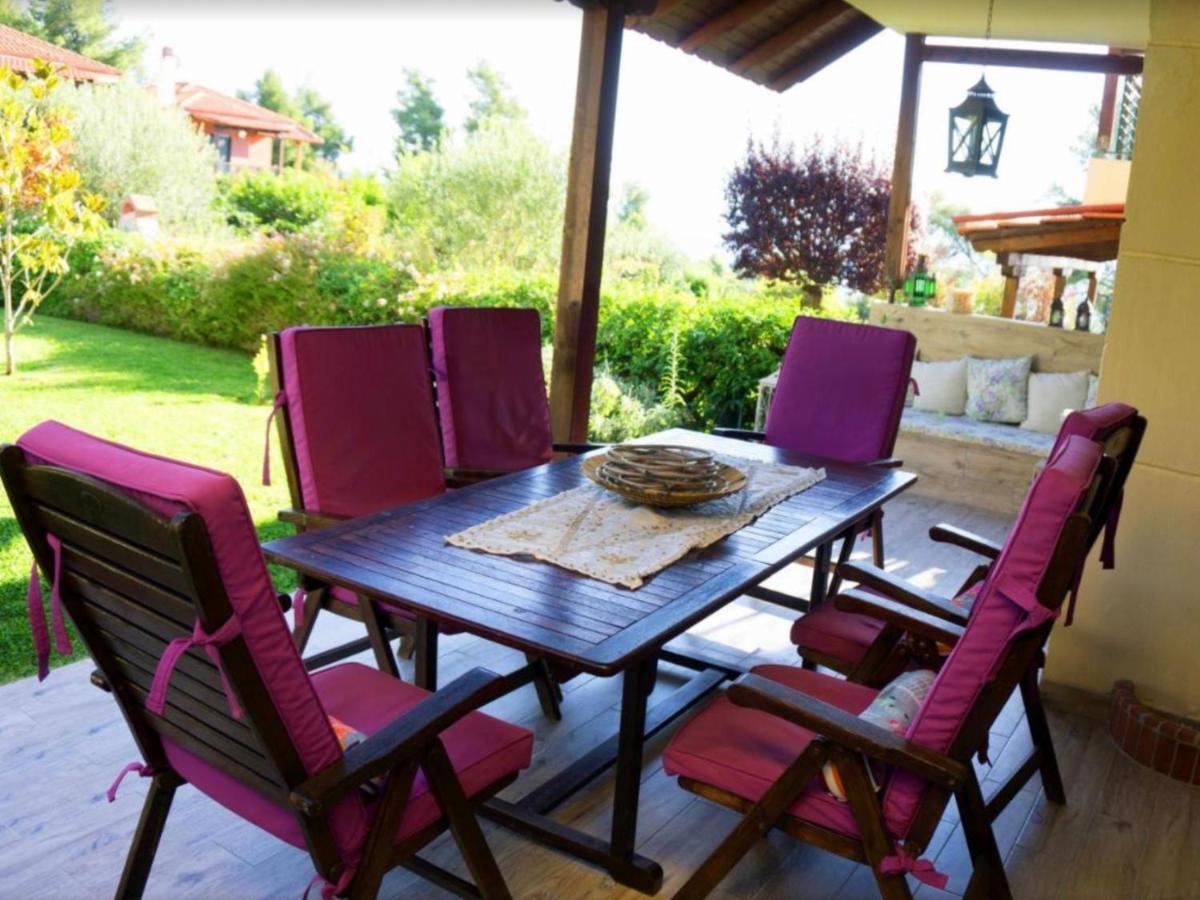 Amazing Villa With Views Sea In Paliouri Exteriér fotografie